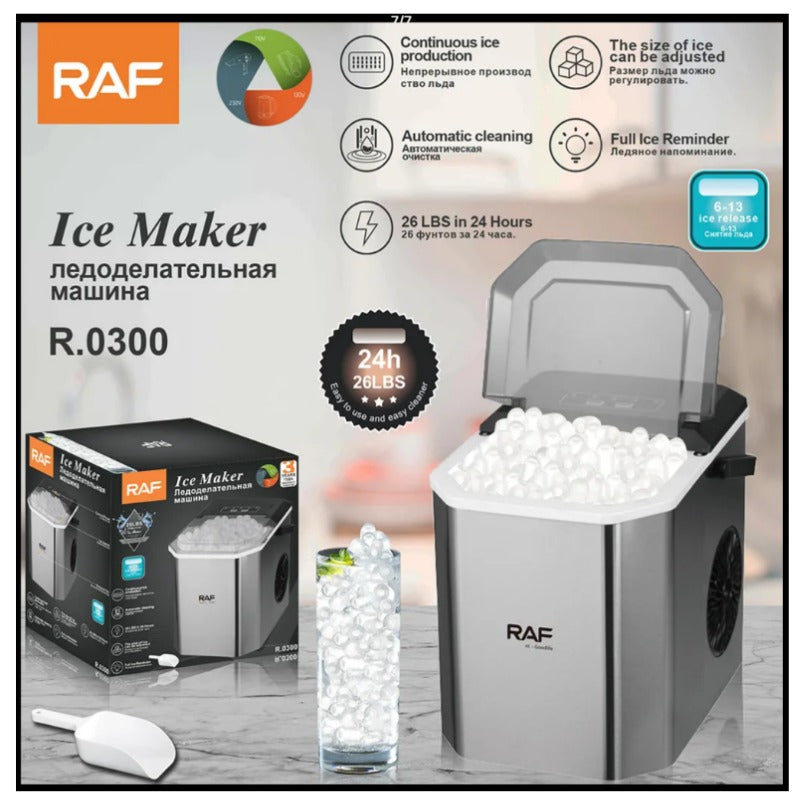 Automatic Countertop Portable Mini Ice Cube Maker Machine