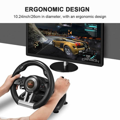 USB Racing Gaming Steering Wheel