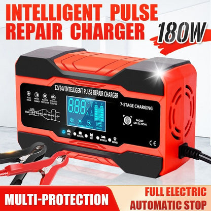 Smart Pulse Car Battery Charger