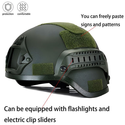 Universal Tactical Helmet with Side Rail