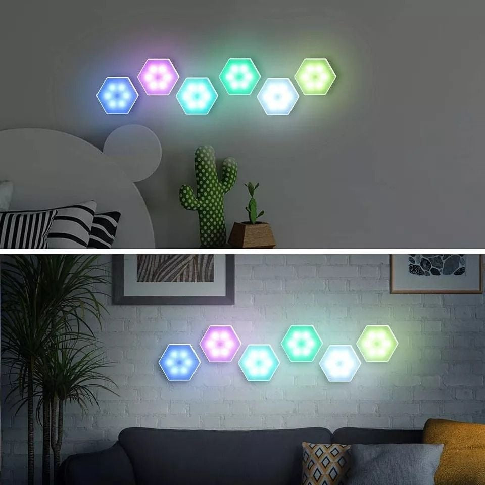 LED Tap Lights With Remote (Battery Operated)(6pcs)