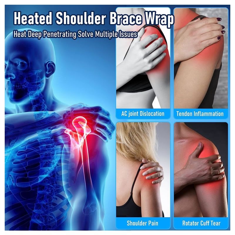 Heated Shoulder Brace Wrap