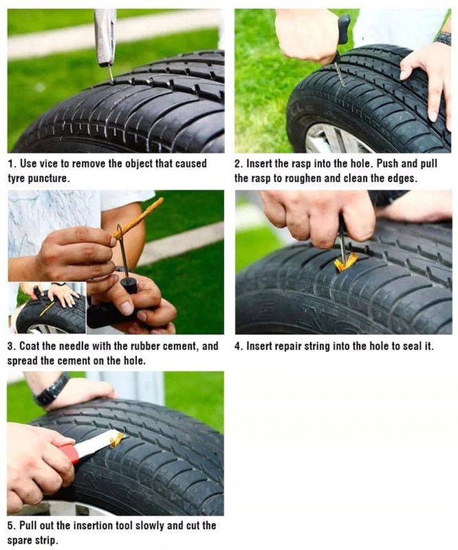 Tire Emergency Repair Tool Kit