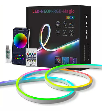 LED RGB Indoor Strip Light With Remote Control (5m)