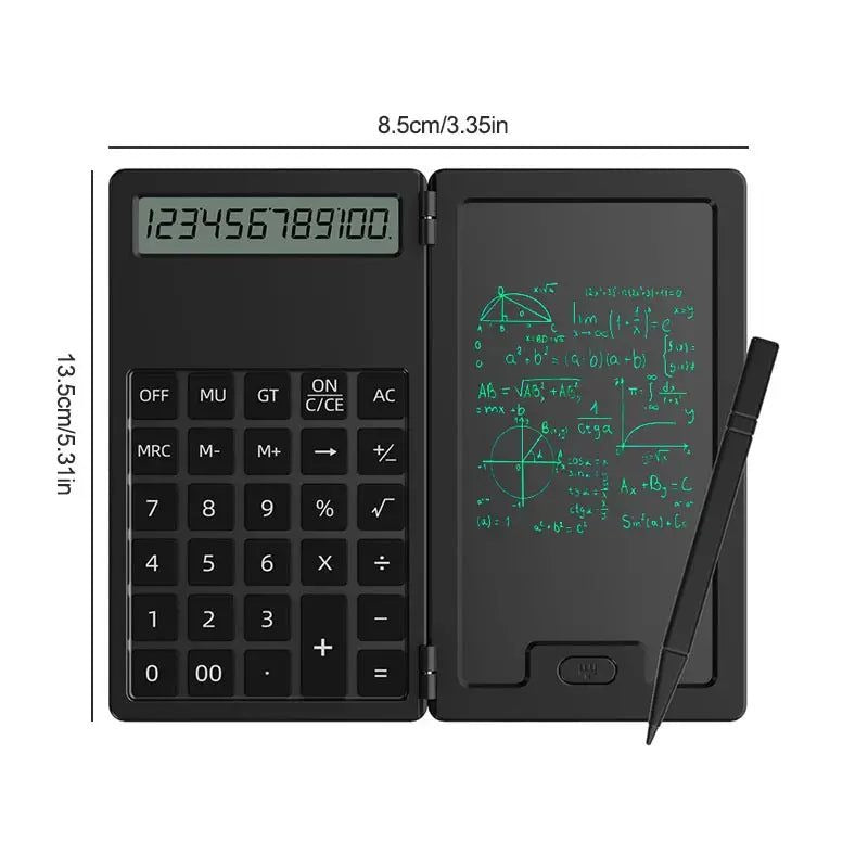 Professional Mini Smart Calculator With Writing Note Pad