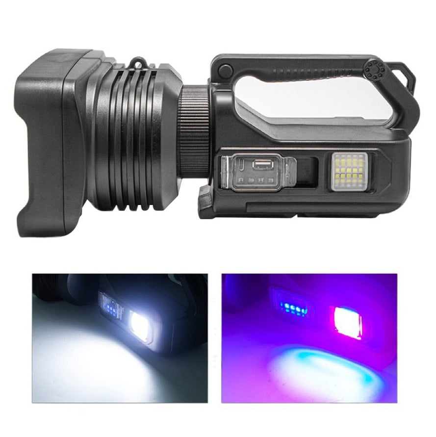 Multifunctional LED High Power Searchlight With Power Bank