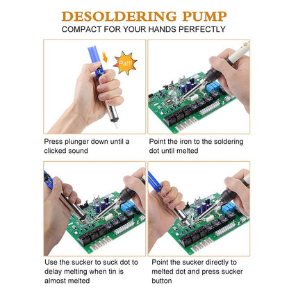 Electric Desoldering Iron Kit