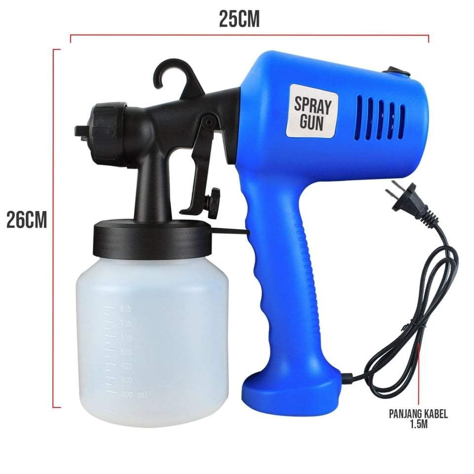 Electric Paint Sprayer With Paint Tank