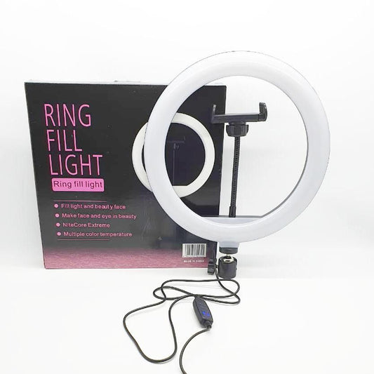 Modern 10 Inch LED Dimmable Selfie Ring Light (without stand)