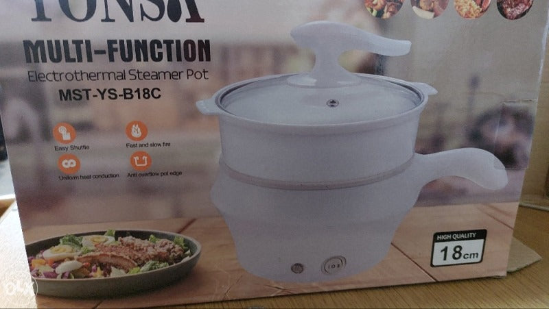 Multifunctional Electric Steamer Pot (18cm)