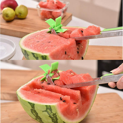 Stainless Steel Windmill Watermelon Slicer