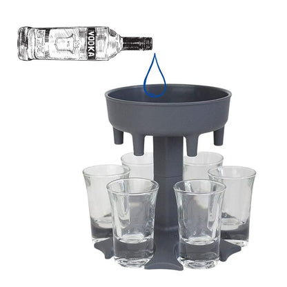 Liquor Shot Dispenser (8pcs)(Grey)