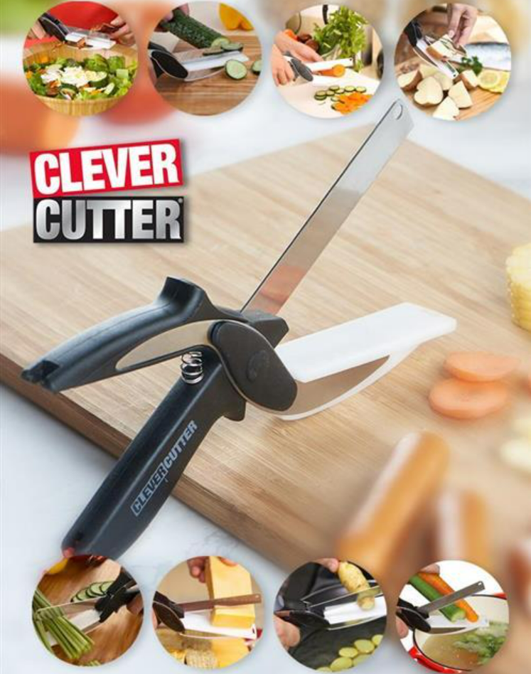 Clever Cutter Stainless Steel Vegetable Scissor