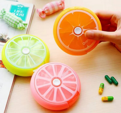 Cute Fruity Pill Organiser