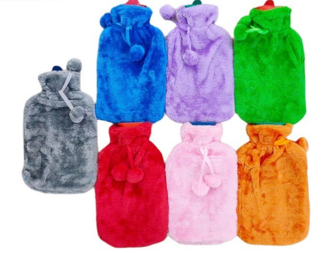 Hot Water Bag With Faux Fur (2L)