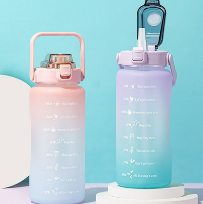 Motivational Water Bottle (2L)