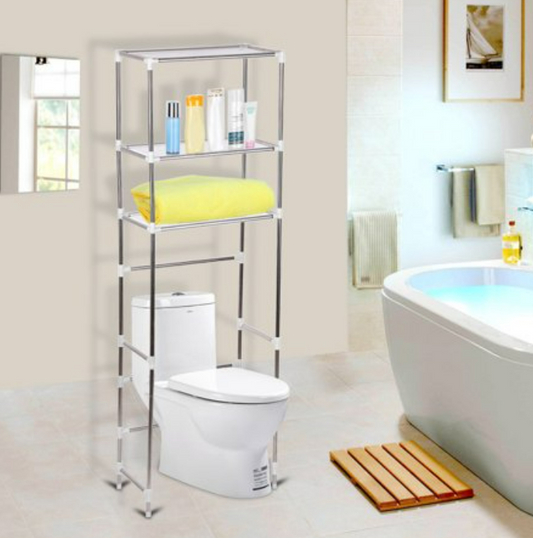 Iron Toilet Towel Storage Rack (3 Tier)