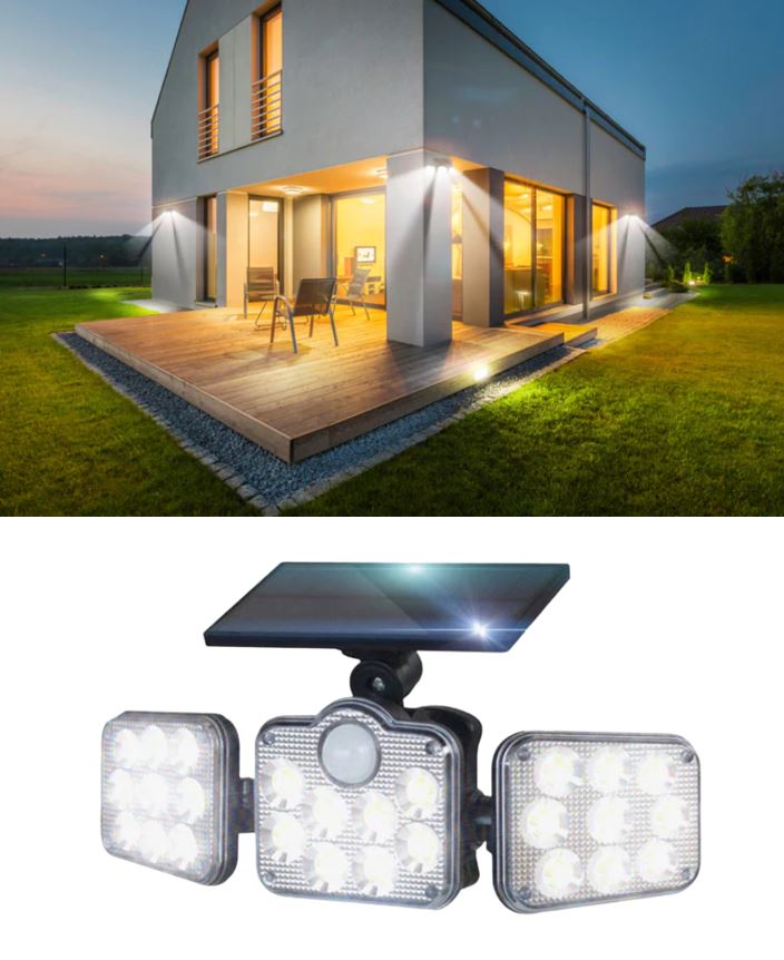 Solar Powered Wireless Sensor Light