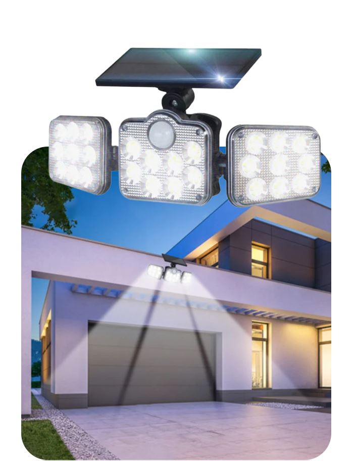 Solar Powered Wireless Sensor Light