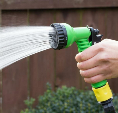 Flat Hose with Spray Gun Nozzle (15m)