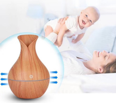 Mini Vase Ultrasonic Aroma Humidifier (150ml)