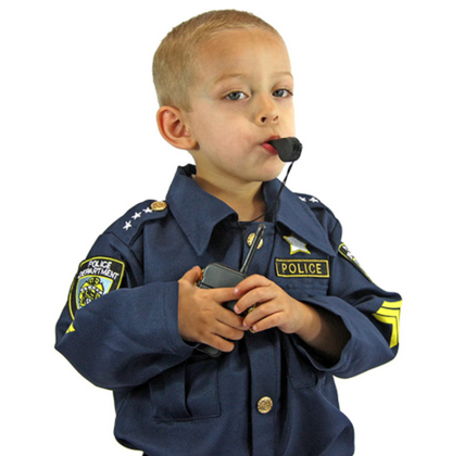 Police Men Costume For Children