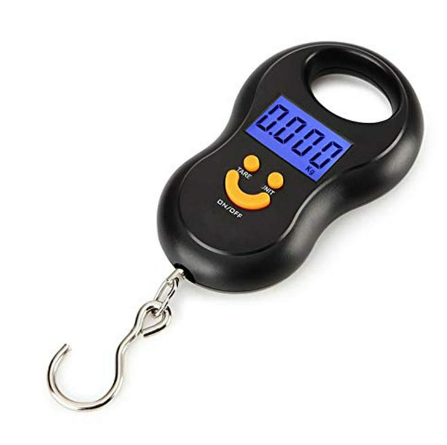 Electronic Backlight LCD Display  Digital Fishing Hanging Hook Scale