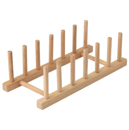 Wooden Dish Rack (6 Slots)