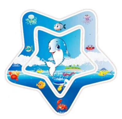 Star Tummy Time Inflatable Water Play Mat