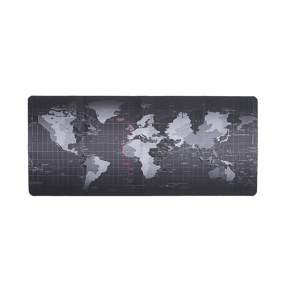 Large Anti-Slip World Map Mouse Pad