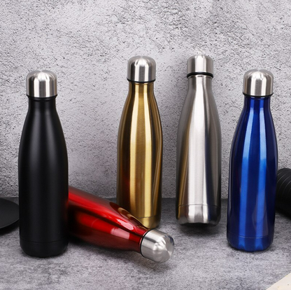 Double Wall Vacuum Insulated  Stainless Steel Bottle (500ml)