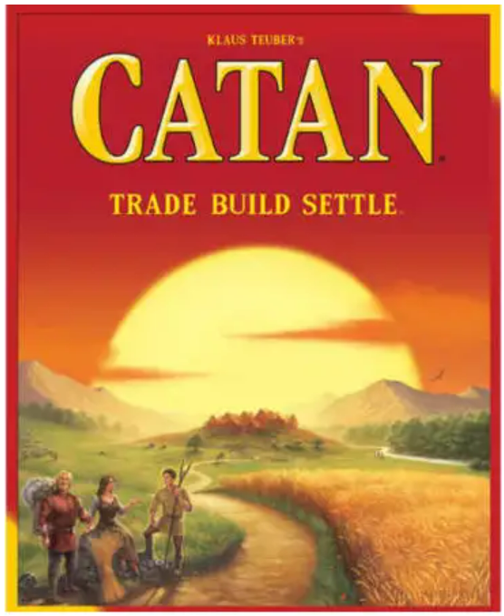 Catan Board Game (Trade Build Settle)