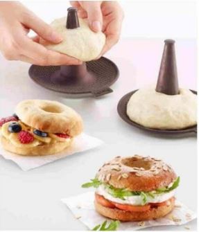 Silicone Bagels Moulds (6 pcs)