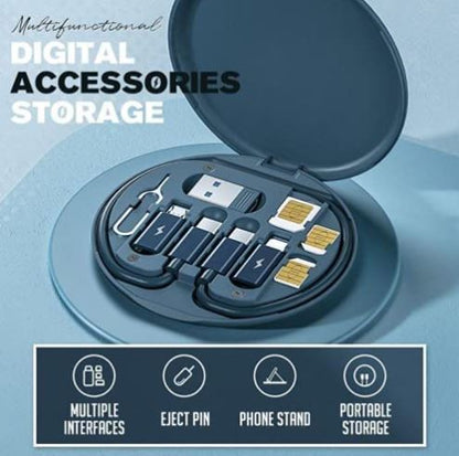 Multifunctional Data Cable Conversion Head (Excluding Sim Cards)