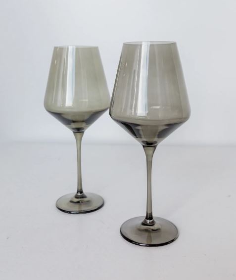 Larger Wine Glasses (Grey)(6 pcs)