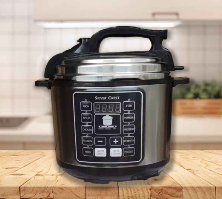 Silver Crest 6L Digital Smart Pressure Cooker