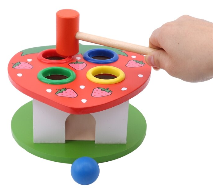 Educational Strawberry Knock Table