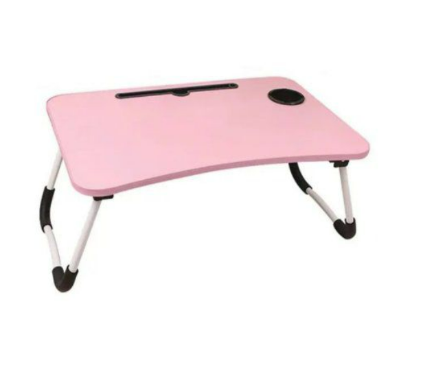 Portable Foldable Laptop Table (Black)