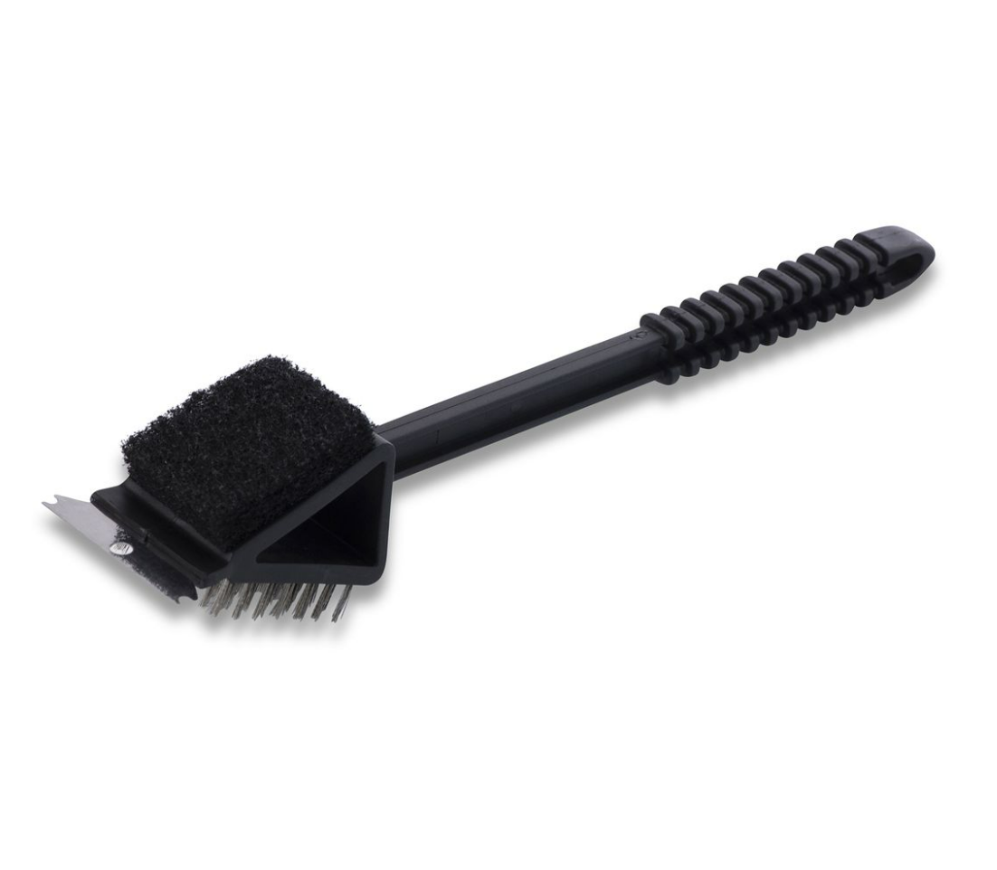 3in1 BBQ Grill Cleaner with Scraper