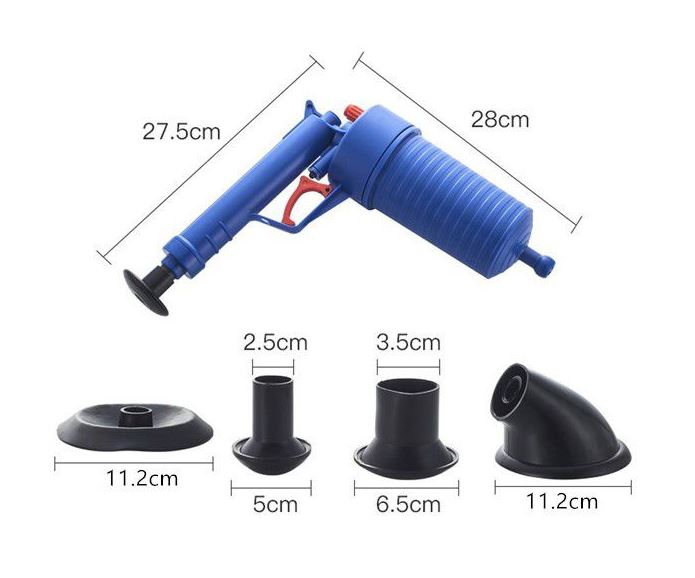 Compressed Air Drain Blaster Pump Plunger And Suckers