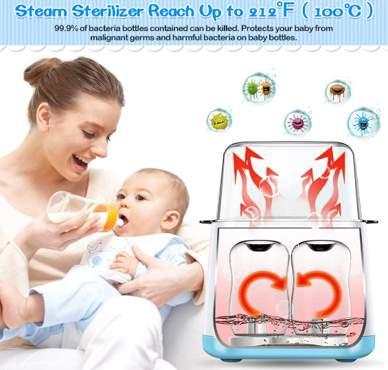 Baby Bottle Warmer And Bottle Sterilizer