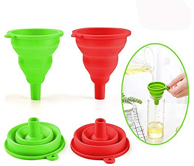 Foldable Collapsible Silicone Funnel