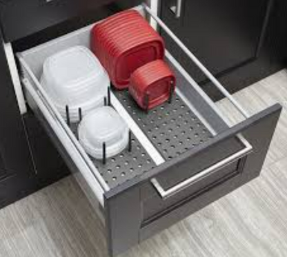 Kitchen Cupboard Adjustable Drawer Organiser Tray