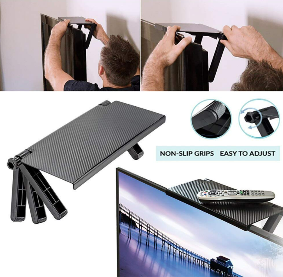 Adjustable Screen Top Shelf