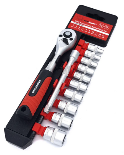 Ratchet Socket Set (12 pcs)