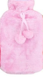 Hot Water Bag With Faux Fur (2L)