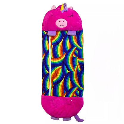 Ultra Soft Animal-Print Sleeping Bag For Children