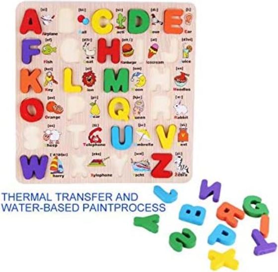 ABC Alphabet Wooden Jigsaw