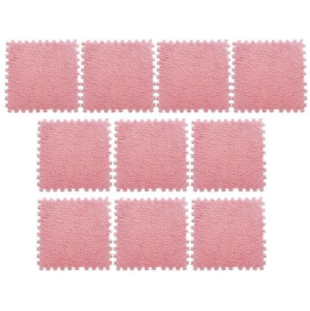 Fluffy Interlocking Carpet (9 pcs)