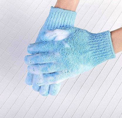 Exfoliating Spa Bath Glove (2 pcs)(Pink)